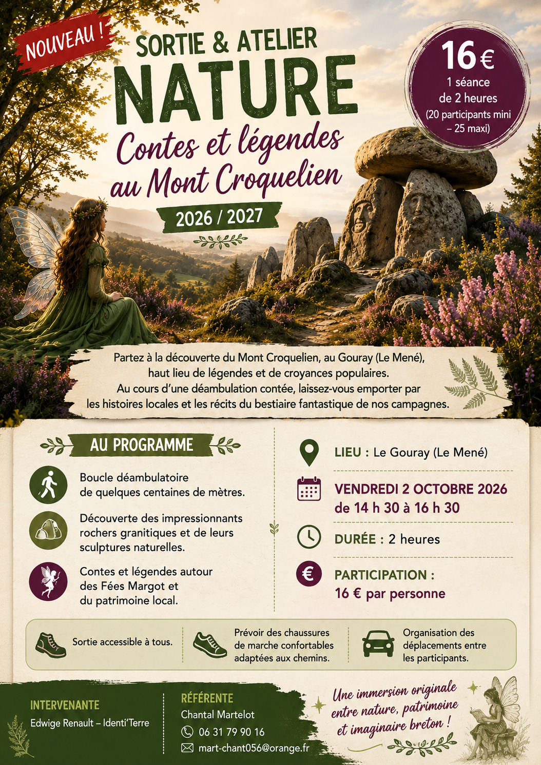 Sortie et Atelier nature - Nouveau